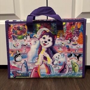 Lisa‎ Frank Puppies Unicorns Trifold Flip Out Organizer Crayons Stickers Puzzles